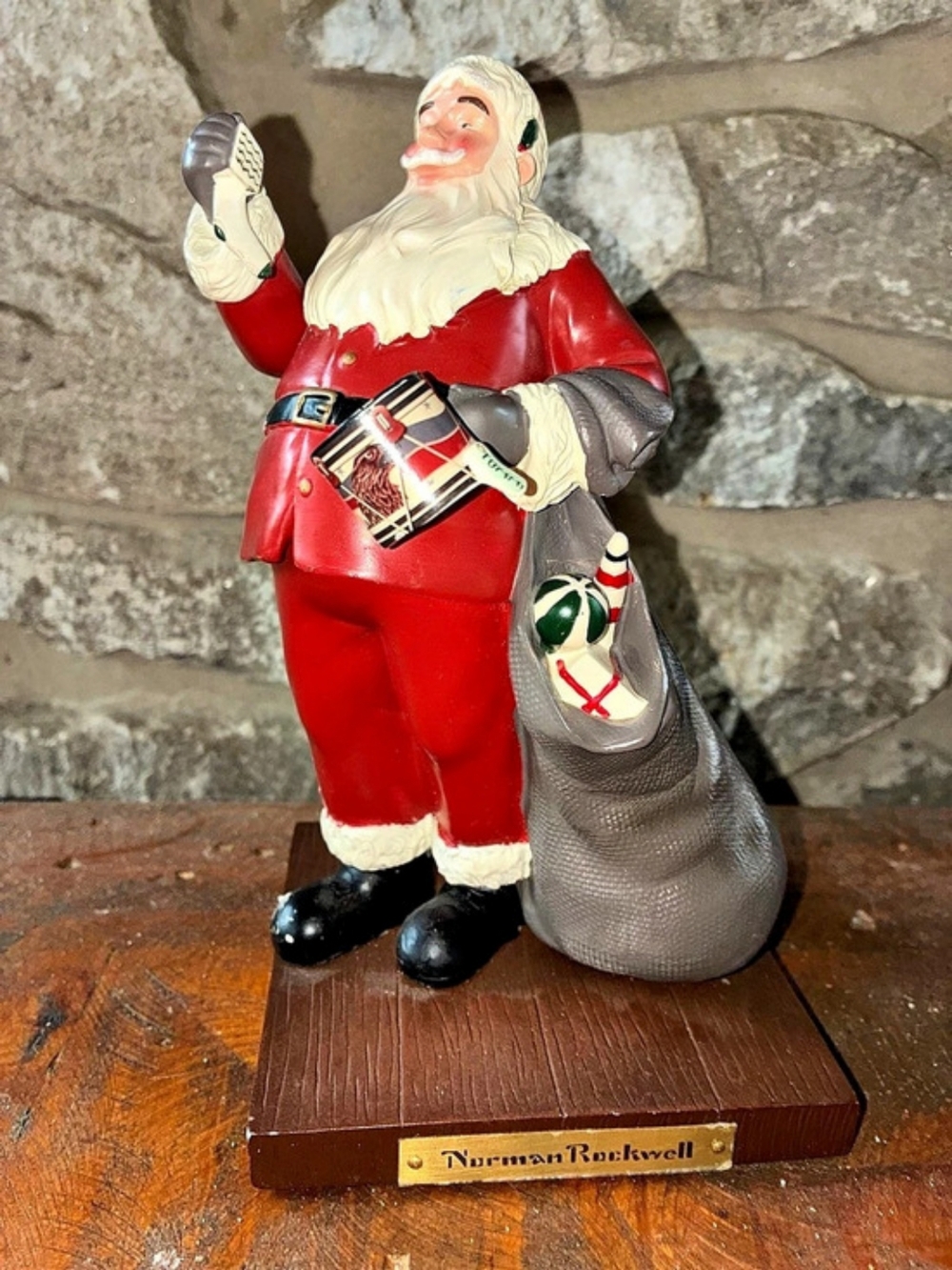 Norman Rockwell Santa